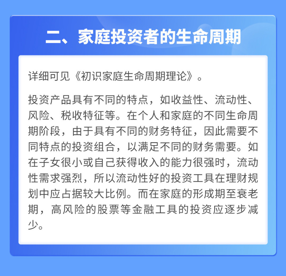 生命周期理财(生命周期理财配置表)
